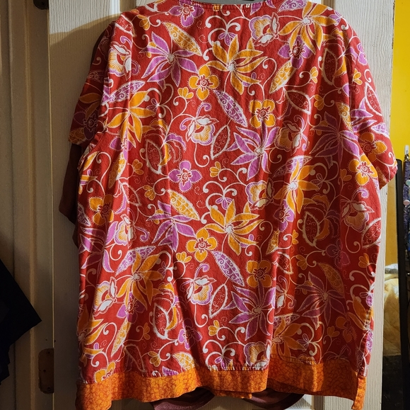 White Swan Scrub top ladies size L - Picture 6 of 6